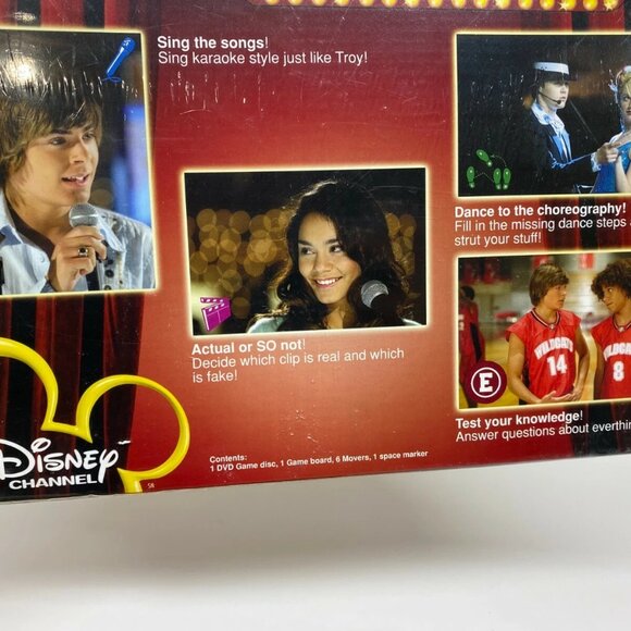 High School Musical DVD Board Game 2006 Disney Chanel Brand New Sealed - Picture 9 of 12
